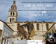 Cine al aire libre y un concierto los días 4 y 5 de julio con motivo del 350 Aniversario de La Escalera